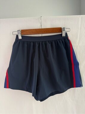 NWT Lululemon High-Rise Split Short 3" *Stripe - Size XXS (2)